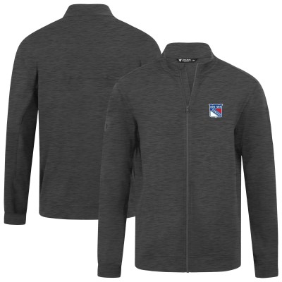 New York Rangers Levelwear Gray Alec Full-Zip Jacket