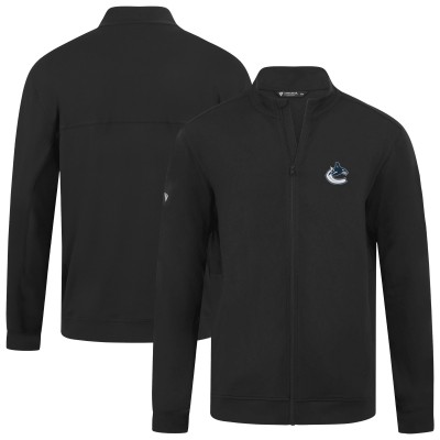 Vancouver Canucks Levelwear Black Alec Full-Zip Jacket