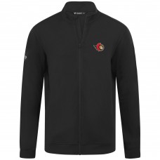 Ottawa Senators Levelwear Black Alec Full-Zip Jacket