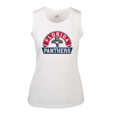 Женская Florida Panthers Levelwear White Macy Banner Arch Tank Top Женская Florida Panthers Levelwear White Macy Banner Arch Tank Top