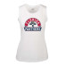 Женская Florida Panthers Levelwear White Macy Banner Arch Tank Top