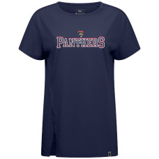 Женская футболка Florida Panthers Levelwear Navy Influx Journey