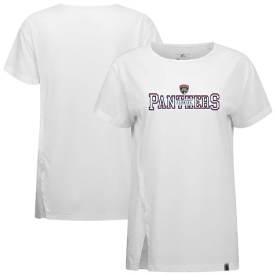 Женская футболка Florida Panthers Levelwear White Influx Journey