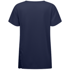 Женская футболка Florida Panthers Levelwear Navy Influx Banner Arch