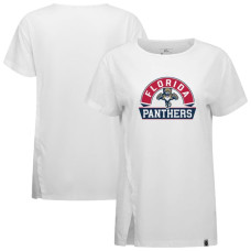 Женская футболка Florida Panthers Levelwear White Influx Banner Arch
