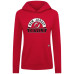 Женская толстовка New Jersey Devils Levelwear Red Relay Banner Arch