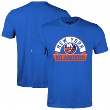 New York Islanders Levelwear Royal Richmond Banner Arch T-Shirt New York Islanders Levelwear Royal Richmond Banner Arch T-Shirt