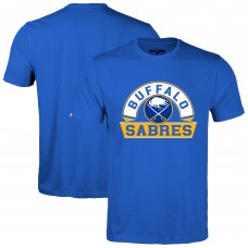 Buffalo Sabres Levelwear Royal Richmond Banner Arch T-Shirt