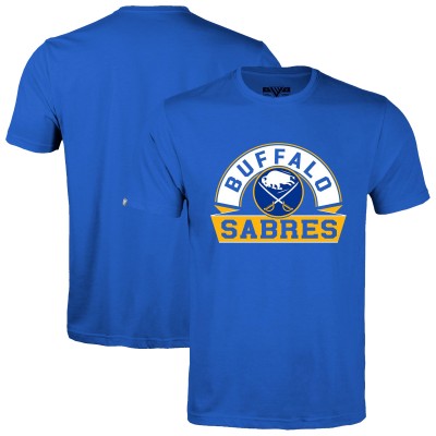 Buffalo Sabres Levelwear Royal Richmond Banner Arch T-Shirt