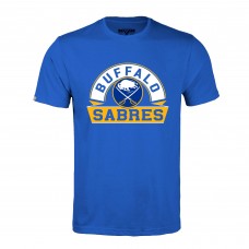 Buffalo Sabres Levelwear Royal Richmond Banner Arch T-Shirt