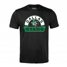 Dallas Stars Levelwear Black Richmond Banner Arch T-Shirt