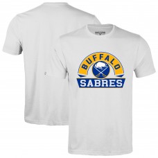 Buffalo Sabres Levelwear White Richmond Banner Arch T-Shirt