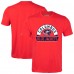 Columbus Blue Jackets Levelwear Red Richmond Banner Arch T-Shirt