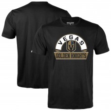 Футболка Vegas Golden Knights Levelwear Black Richmond Banner Arch