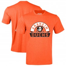 Футболка Anaheim Ducks Levelwear Heather Orange Richmond Banner Arch