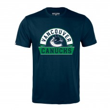 Vancouver Canucks Levelwear Navy Richmond Banner Arch T-Shirt