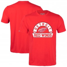 Detroit Red Wings Levelwear Red Richmond Banner Arch T-Shirt