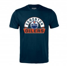 Футболка Edmonton Oilers Levelwear Navy Richmond Banner Arch