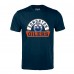 Футболка Edmonton Oilers Levelwear Navy Richmond Banner Arch