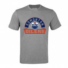 Футболка Edmonton Oilers Levelwear Gray Richmond Banner Arch