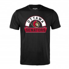 Ottawa Senators Levelwear Black Richmond Banner Arch T-Shirt Ottawa Senators Levelwear Black Richmond Banner Arch T-Shirt