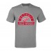 Detroit Red Wings Levelwear Gray Richmond Banner Arch T-Shirt