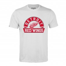 Detroit Red Wings Levelwear White Richmond Banner Arch T-Shirt