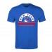 New York Rangers Levelwear Royal Richmond Banner Arch T-Shirt