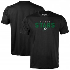 Dallas Stars Levelwear Black Richmond Carve T-Shirt
