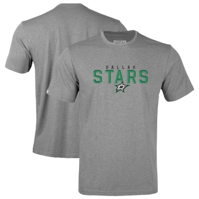 Dallas Stars Levelwear Gray Richmond Carve T-Shirt