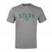 Dallas Stars Levelwear Gray Richmond Carve T-Shirt