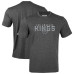 Los Angeles Kings Levelwear Athletic Heather Gray Richmond Carve T-Shirt