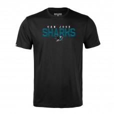 Футболка San Jose Sharks Levelwear Black Richmond Carve