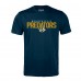 Nashville Predators Levelwear Navy Richmond Carve T-Shirt
