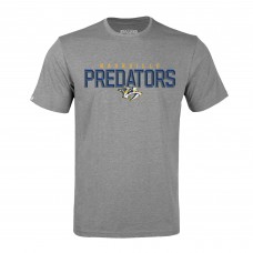 Nashville Predators Levelwear Gray Richmond Carve T-Shirt