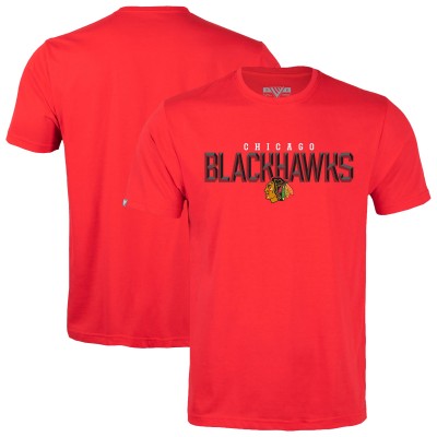 Футболка Chicago Blackhawks Levelwear Red Richmond Carve
