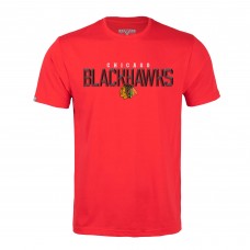 Футболка Chicago Blackhawks Levelwear Red Richmond Carve Футболка Chicago Blackhawks Levelwear Red Richmond Carve