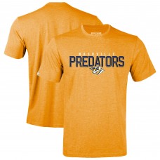 Nashville Predators Levelwear Gold Richmond Carve T-Shirt