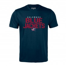 Columbus Blue Jackets Levelwear Navy Richmond Carve T-Shirt Columbus Blue Jackets Levelwear Navy Richmond Carve T-Shirt