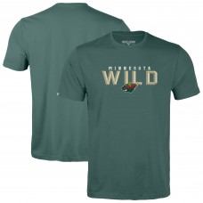 Футболка Minnesota Wild Levelwear Green Richmond Carve