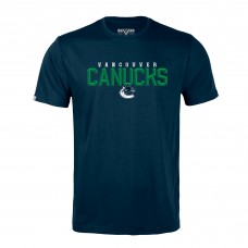 Vancouver Canucks Levelwear Navy Richmond Carve T-Shirt