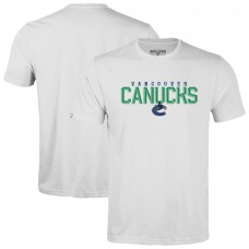Vancouver Canucks Levelwear White Richmond Carve T-Shirt