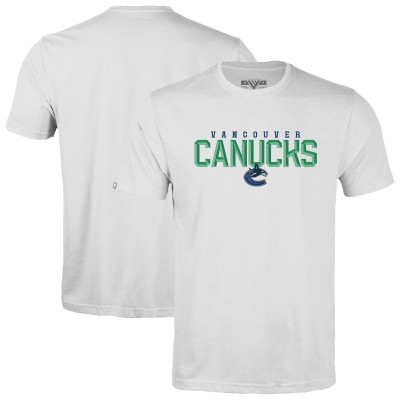 Vancouver Canucks Levelwear White Richmond Carve T-Shirt