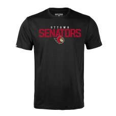 Ottawa Senators Levelwear Black Richmond Carve T-Shirt Ottawa Senators Levelwear Black Richmond Carve T-Shirt