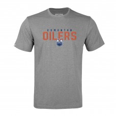 Футболка Edmonton Oilers Levelwear Gray Richmond Carve