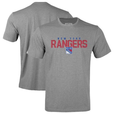 New York Rangers Levelwear Gray Richmond Carve T-Shirt