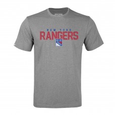 New York Rangers Levelwear Gray Richmond Carve T-Shirt New York Rangers Levelwear Gray Richmond Carve T-Shirt