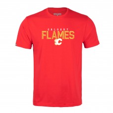 Calgary Flames Levelwear Red Richmond Carve T-Shirt