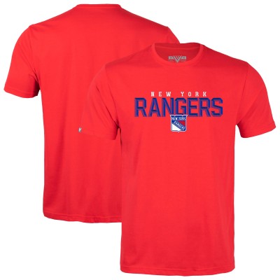 New York Rangers Levelwear Red Richmond Carve T-Shirt