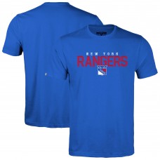 Футболка New York Rangers Levelwear Royal Richmond Carve Футболка New York Rangers Levelwear Royal Richmond Carve